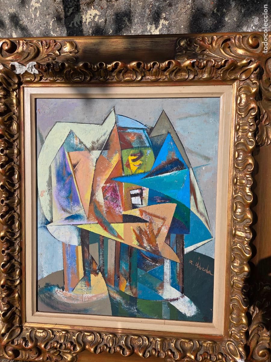 Arte: RAFAEL UBEDA - PAISAJE - OLEO SOBRE TABLA 1998