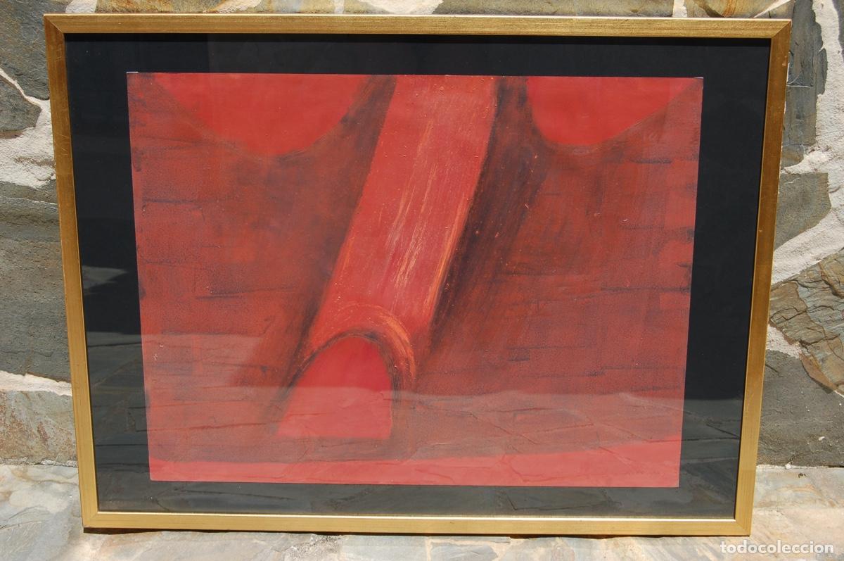 Arte: ALVAR SU&Ntilde;OL, Mongat 1935. &Oacute;leo o acr&iacute;lico sobre cart&oacute;n de 65x50, enmarcado 83x63. A&ntilde;o 1999
