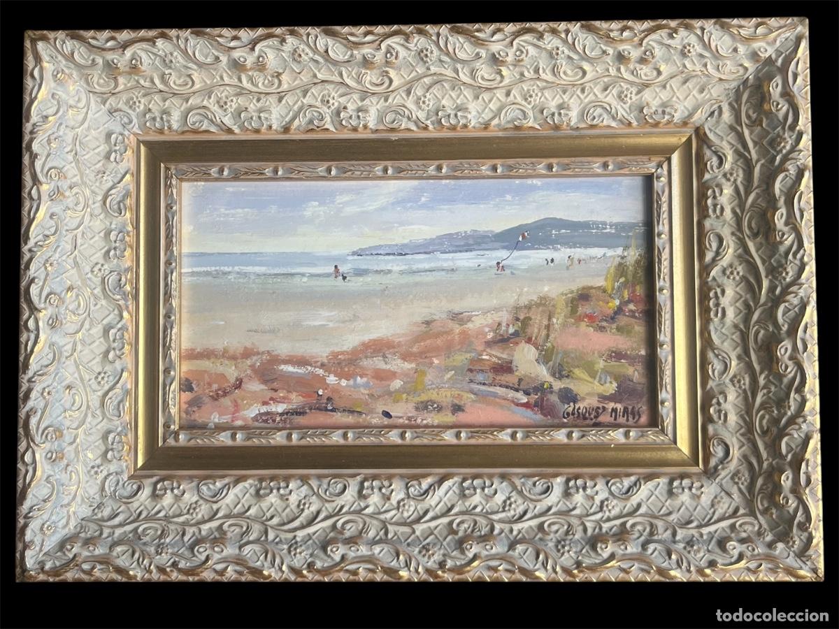 Arte: &Oacute;LEO SOBRE TABLA PAISAJE. FIRMADA.
