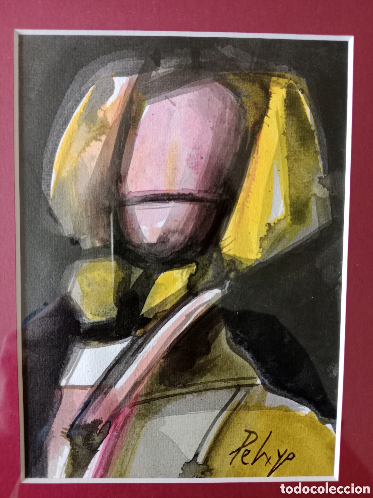Arte: ORLANDO PELAYO (1920 - 1990) , ACUARELA PAPEL, ESCUELA DE PAR&Iacute;S, PINTOR ASTURIANO