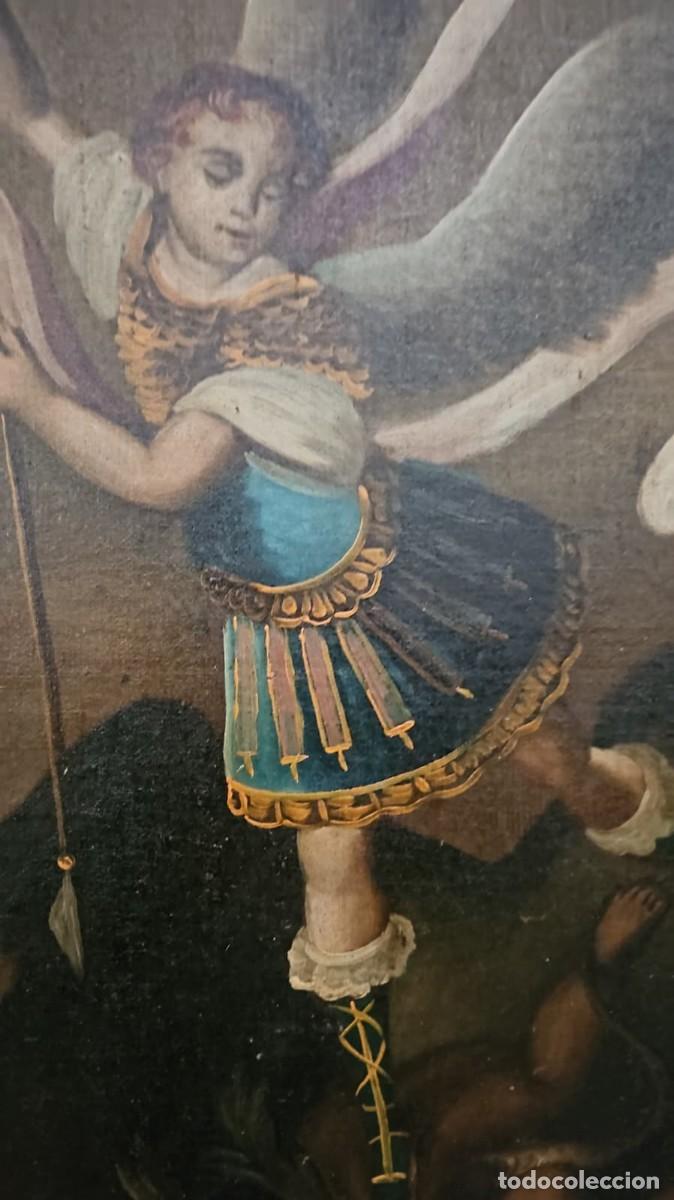 Arte: Cuadro antiguo San Jorge - Foto 12