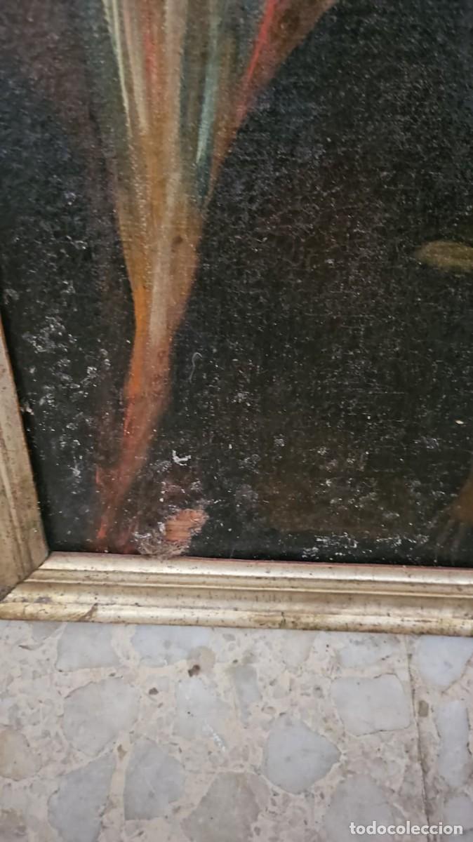 Arte: Cuadro antiguo San Jorge - Foto 13