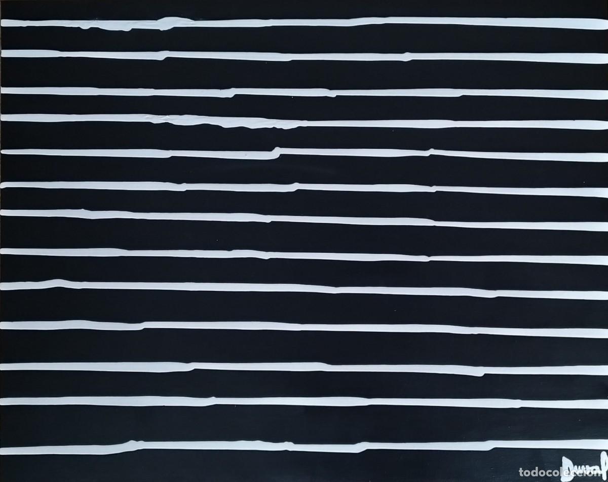 Arte: Duval, &rdquo;Rayas n&ordm;2&rdquo;. Serie Rayas. - Foto 1