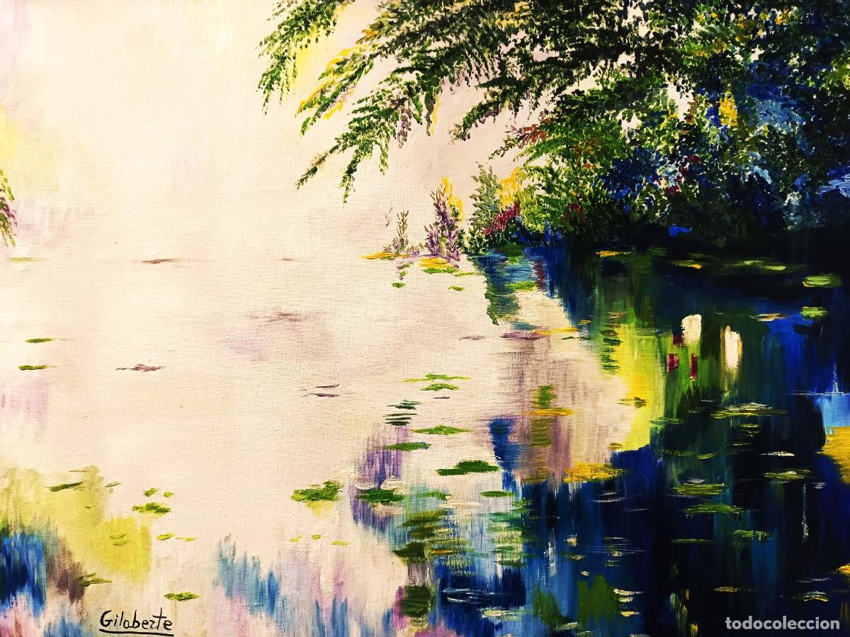 Arte: Estanque obra de Mercedes Gilaberte