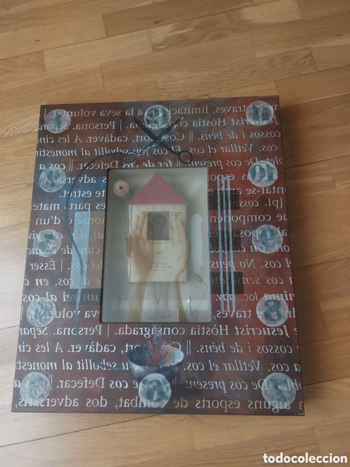 Arte: Obra de Kim Domene. Titulada &rdquo;Cos&rdquo;. Dedicada a la seva filla.
