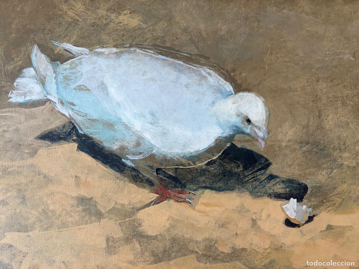 Arte: Escuela espa&ntilde;ola . &Oacute;leo sobre lienzo . 82 x 68 cm . Firma ilegible