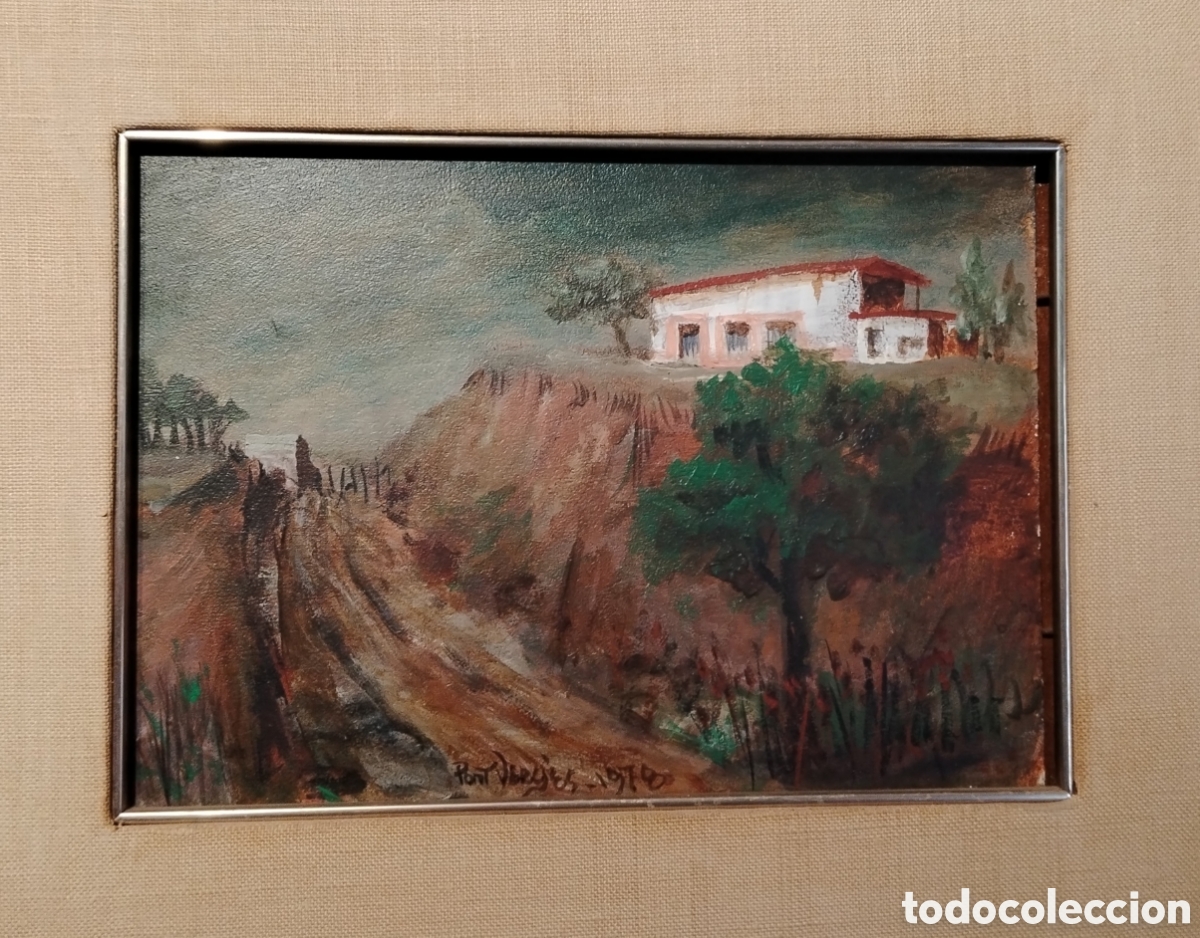 Arte: Pedro Pont Verg&eacute;s( Argentina 1924-2003). &Oacute;leo sobre lienzo firmado y titulado.