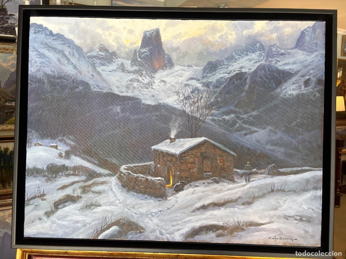 Arte: Pintura, &oacute;leo firmada