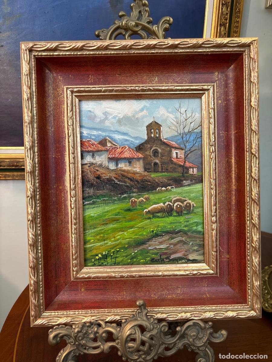 Arte: Preciosa, pintura, &oacute;leo firmada