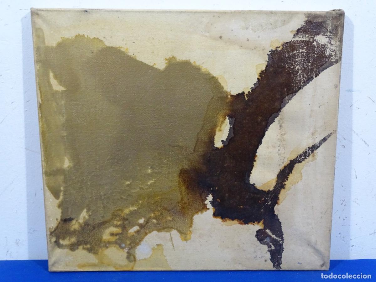 Arte: T&Eacute;CNICA MIXTA SOBRE TELA. PINTORA ENCINA VERDIAL. ABSTRACTO.