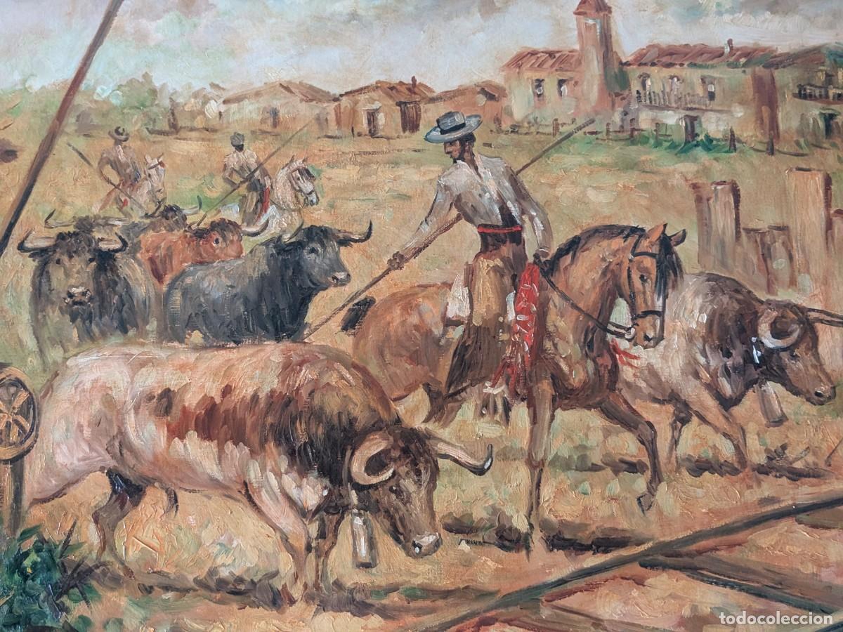 Arte: &Oacute;leo sobre lienzo enmarcado - Foto 2