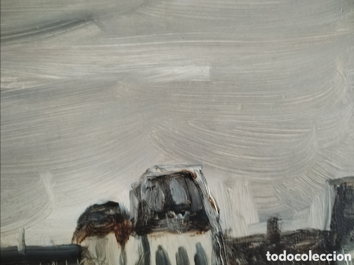 Arte: &Oacute;leo sobre tablex a&ntilde;os 40 o 50. - Foto 11