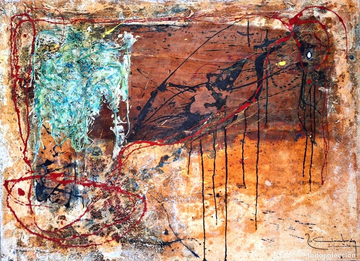 Arte: Pintura abstracta . Miguel Robledo Cimbr&oacute;n