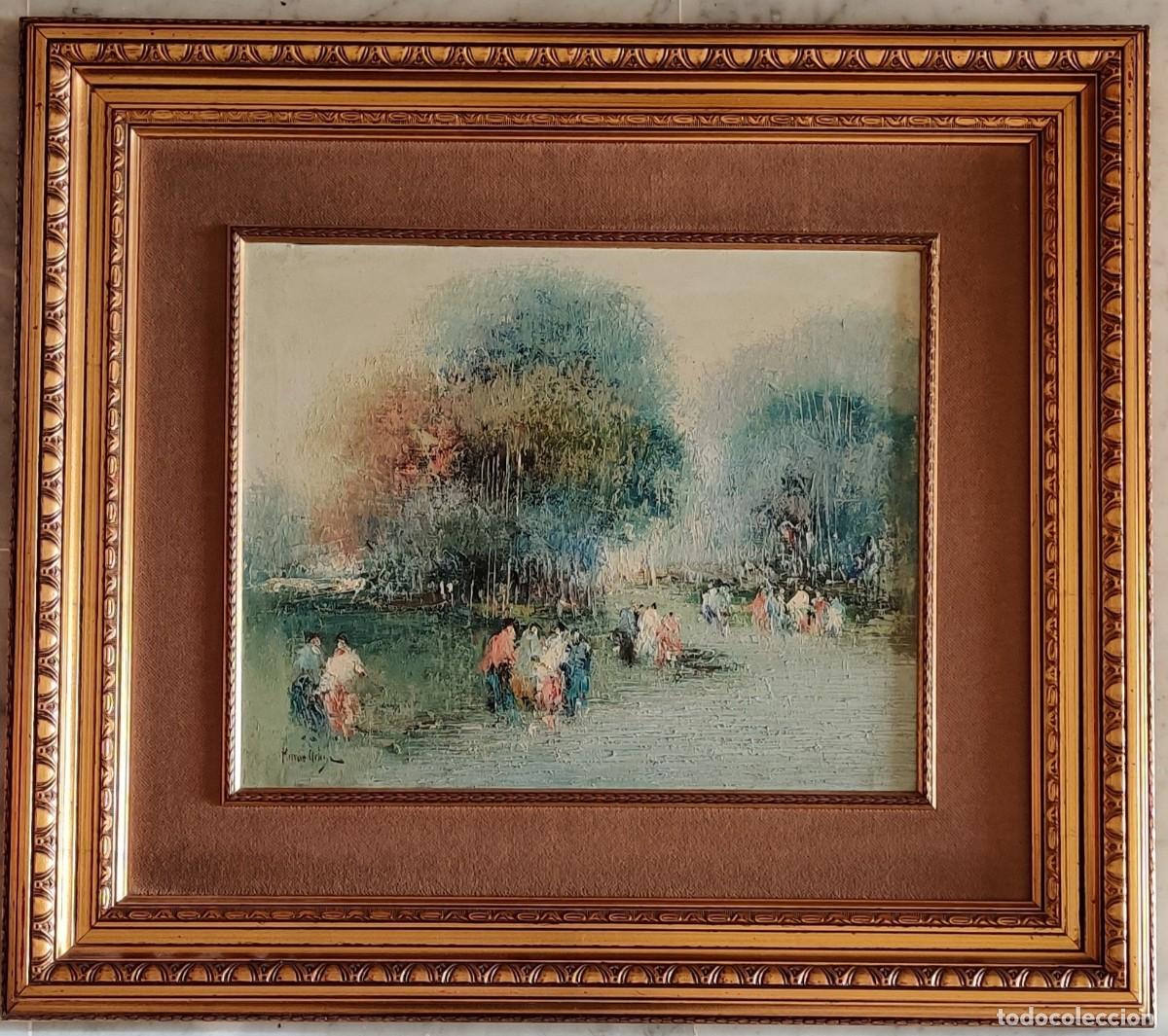 Kunst: &Oacute;leo sobre lienzo. Francisco Moreno Ortega