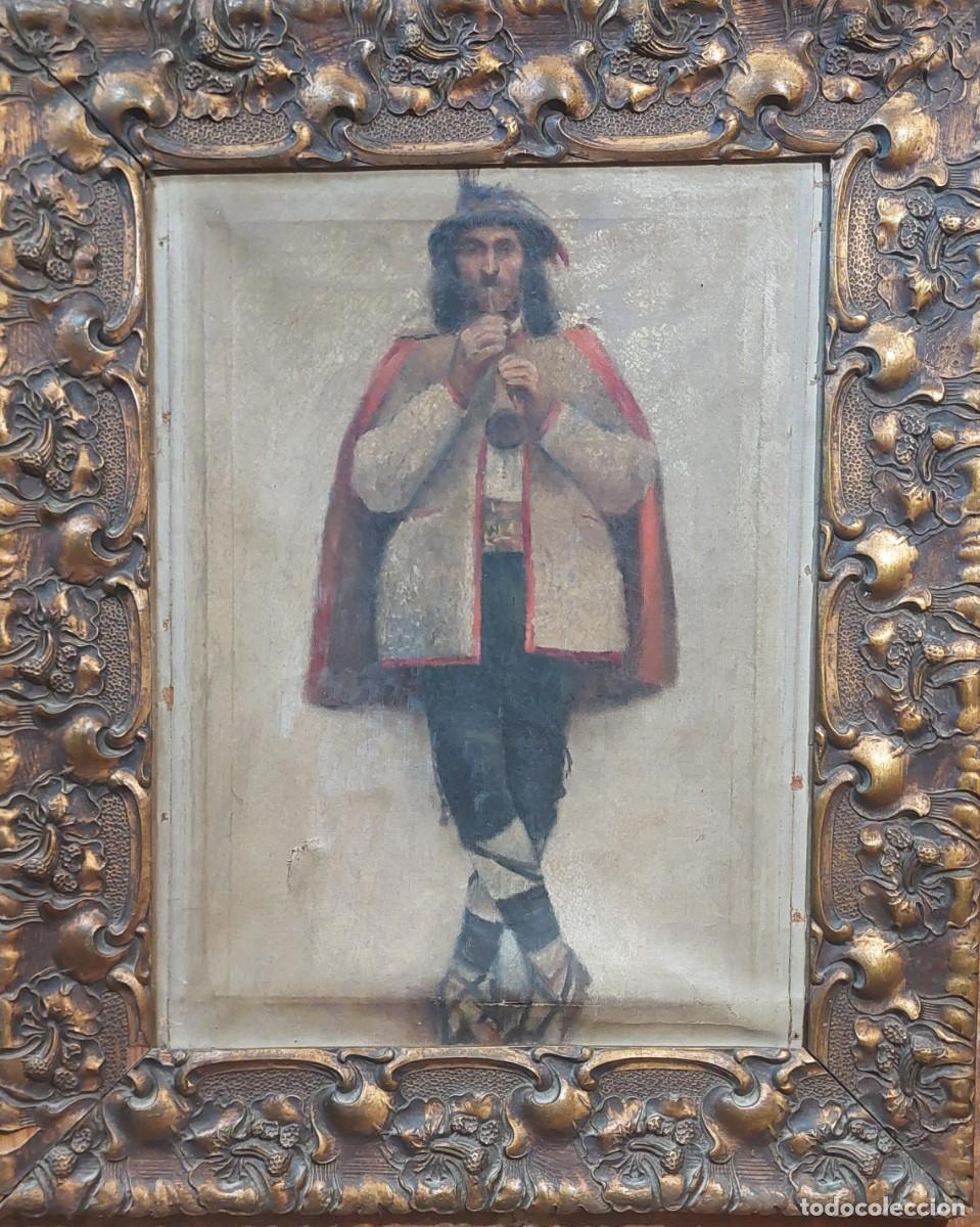 Arte: Pintura S XIX. musico, pastor