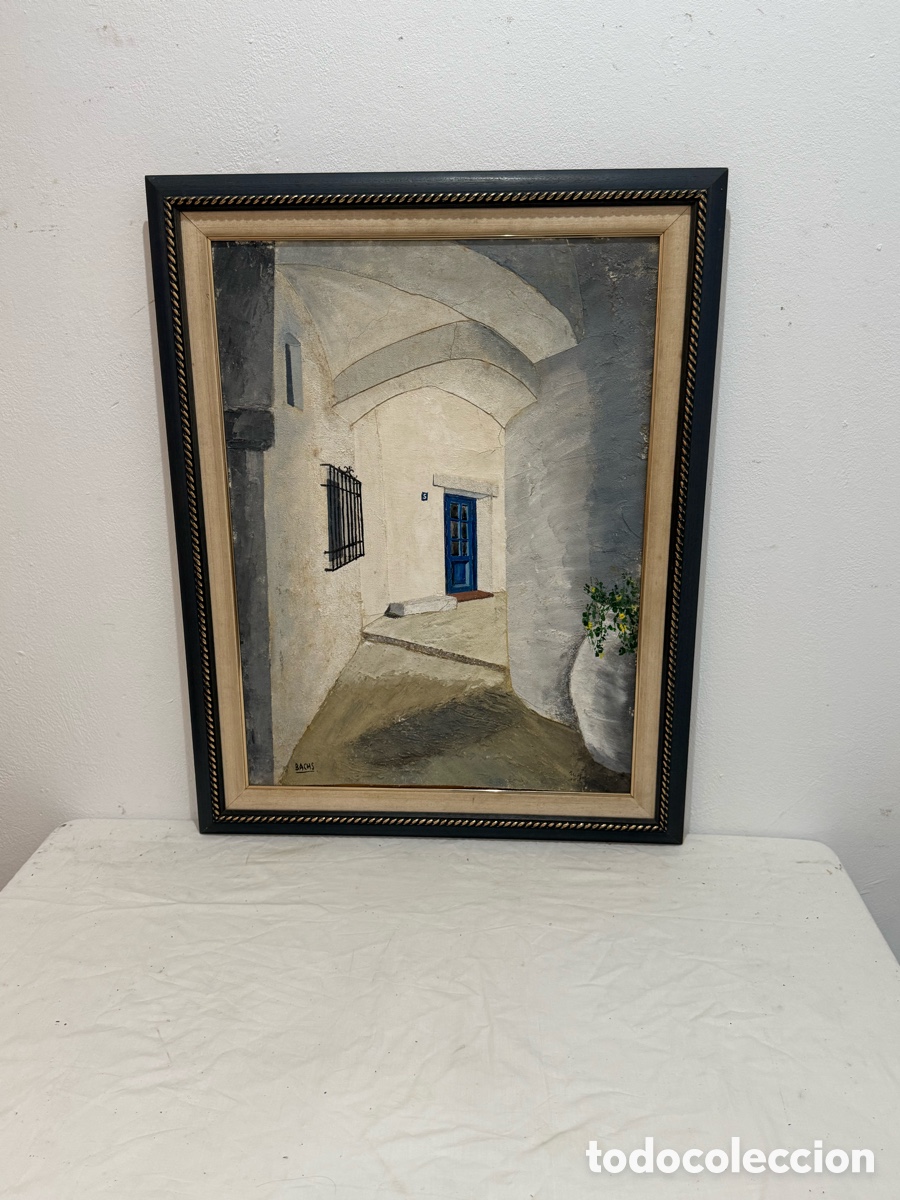 Arte: Jos&eacute; Bach R&iacute;u (1928) &ldquo;Menorca&rdquo; 1978 &oacute;leo sobre lienzo firmado Bachs