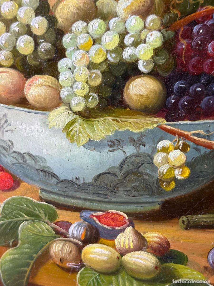 Arte: Bodeg&oacute;n sobre cobre siglo 18 - Foto 7