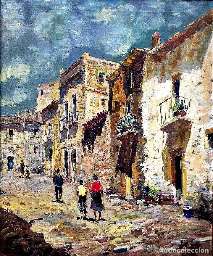 Arte: CALLE DE PUEBLO ILEGIBLE 1892 - 1977