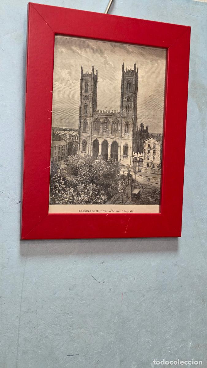 Arte: cuadro con grabado antiguo