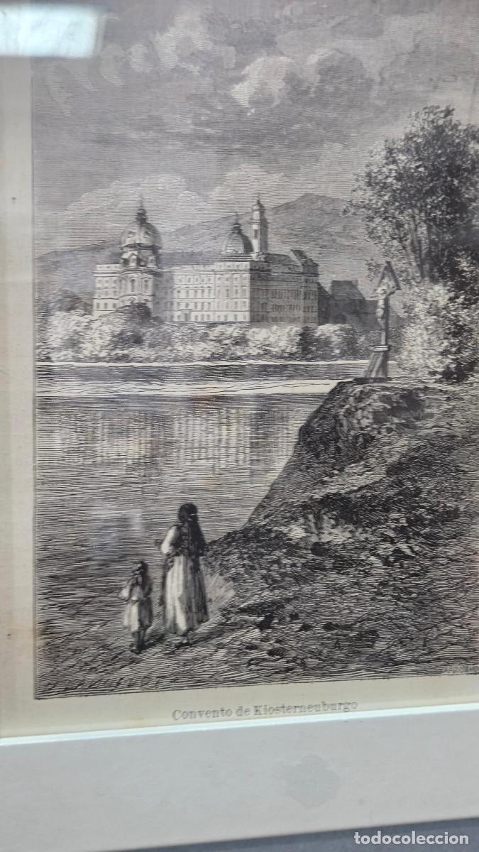 Arte: cuadro con grabado antiguo - Foto 2