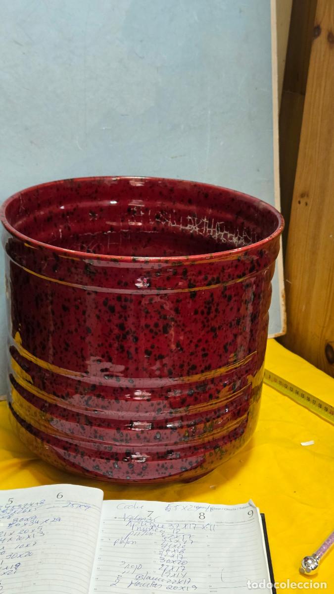 Arte: macetero grande ceramica