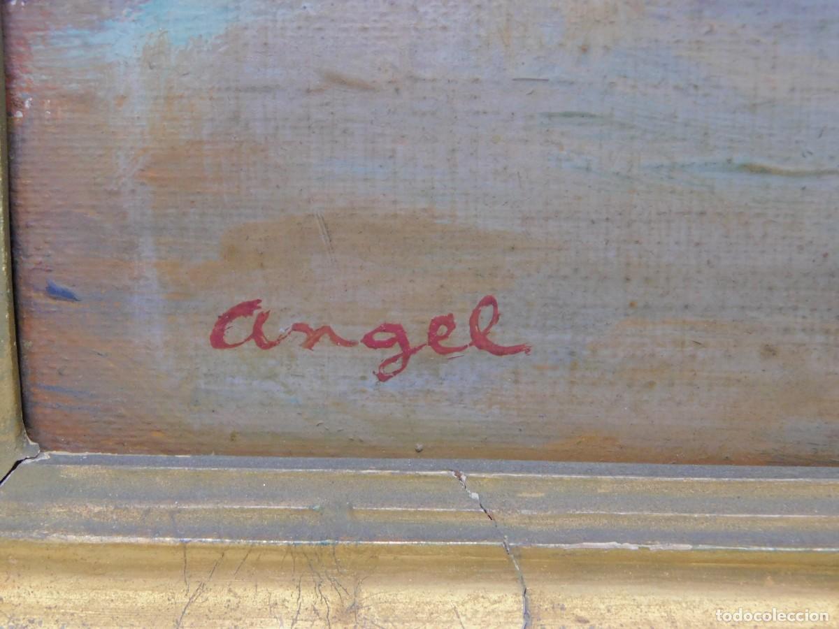Arte: &Oacute;LEO SOBRE TABLA - ANGEL - Foto 6