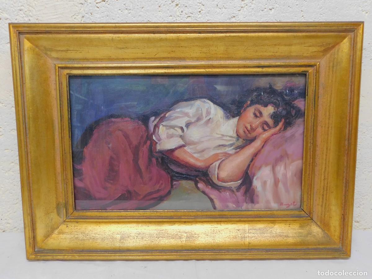 Arte: &Oacute;LEO SOBRE TELA - ANGEL