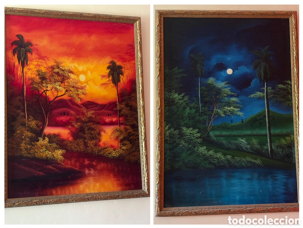 Arte: DOS CUADROS NOCHE Y DIA