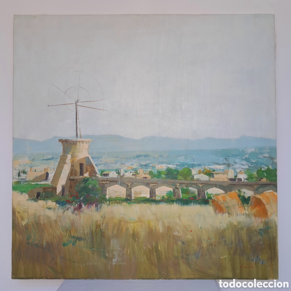 Arte: PASCUAL DE CABO , OLEO SOBRE LIENZO - Foto 3