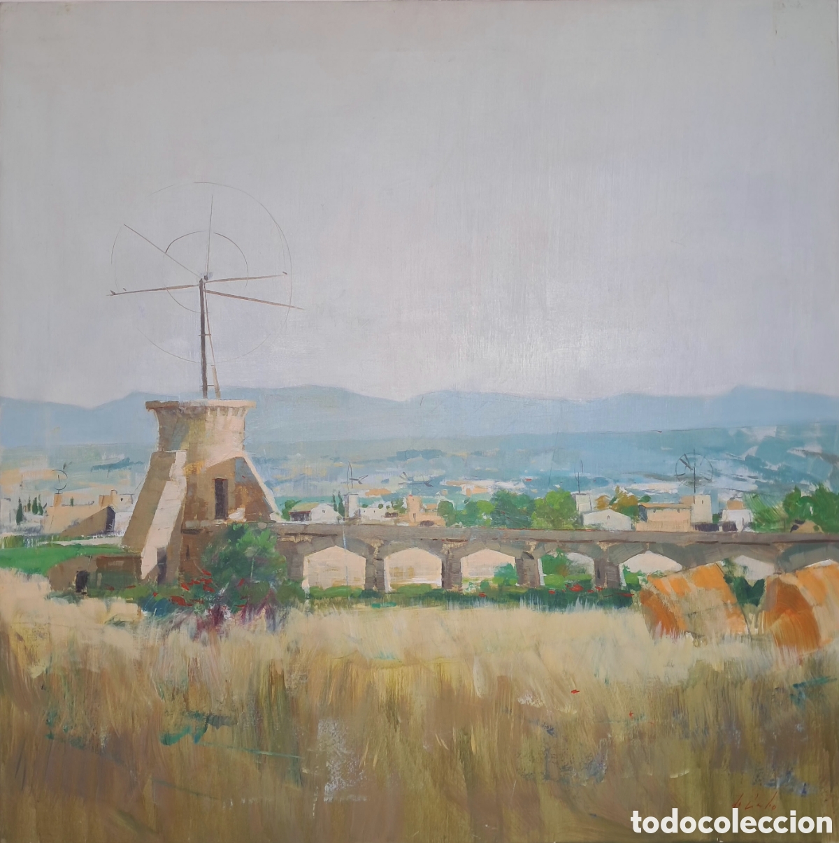 Arte: PASCUAL DE CABO , OLEO SOBRE LIENZO - Foto 1