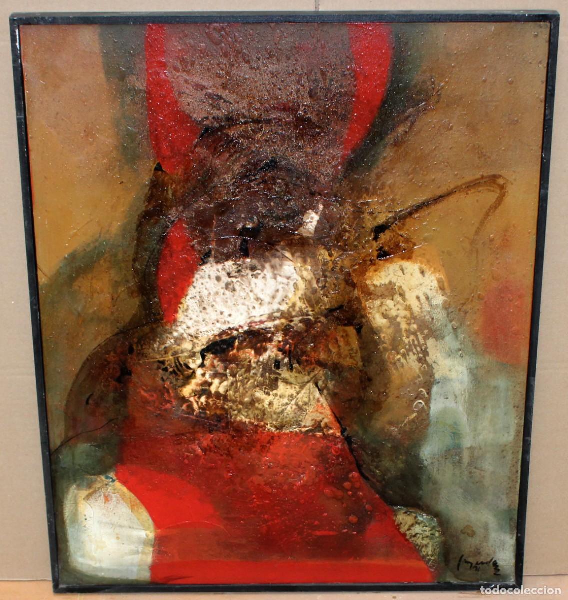 Arte: CARLOS MENDEZ (Buenos Aires, 1943) ACRILICO SOBRE TELA DEL A&Ntilde;O 1996. CON CERTIFICADO DE AUTENTICIDAD