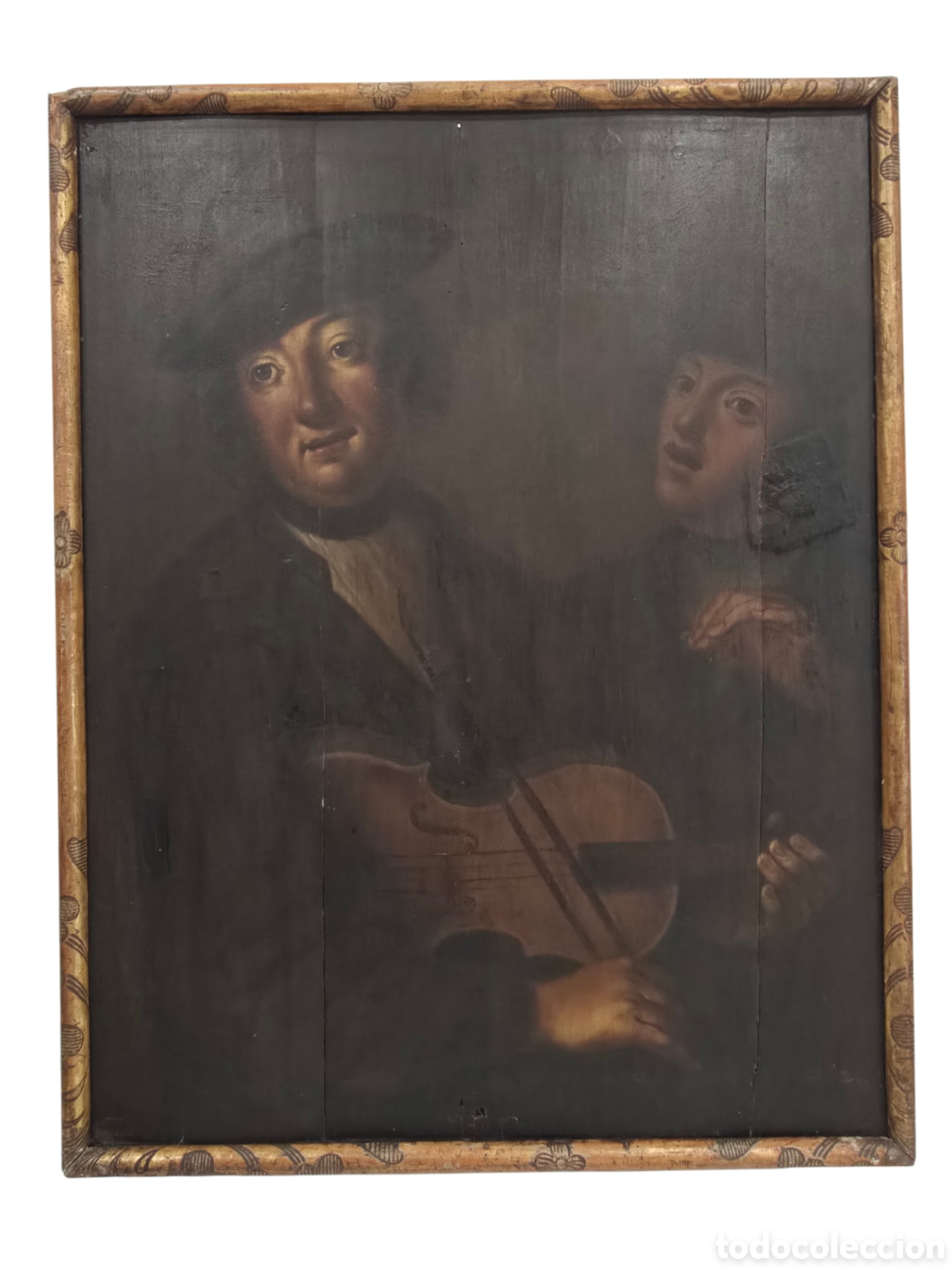 Art: Cuadro &laquo;Hombre con viol&iacute;n&raquo;