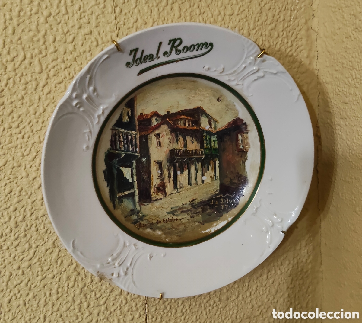 Arte: Impresionante plato pintado por Da SILVA