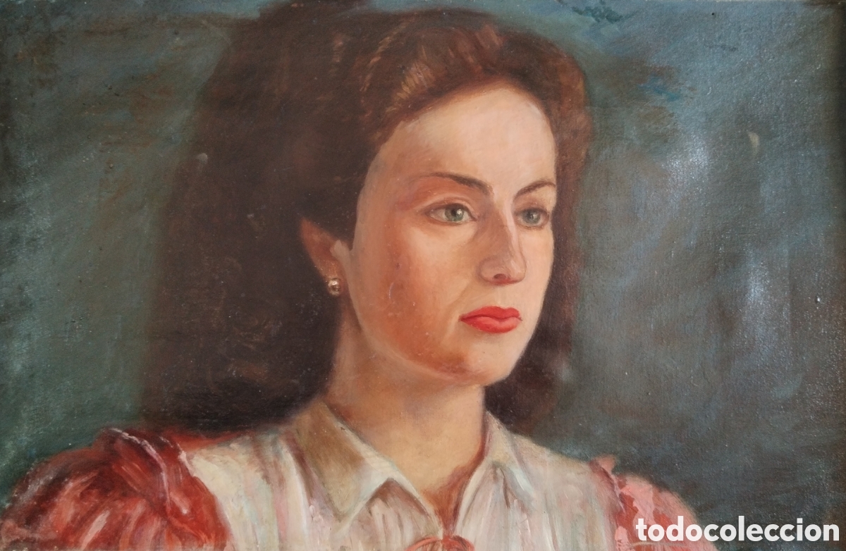 Arte: Francisco Clavero. &Oacute;leo sobre lienzo pintado a dos caras.