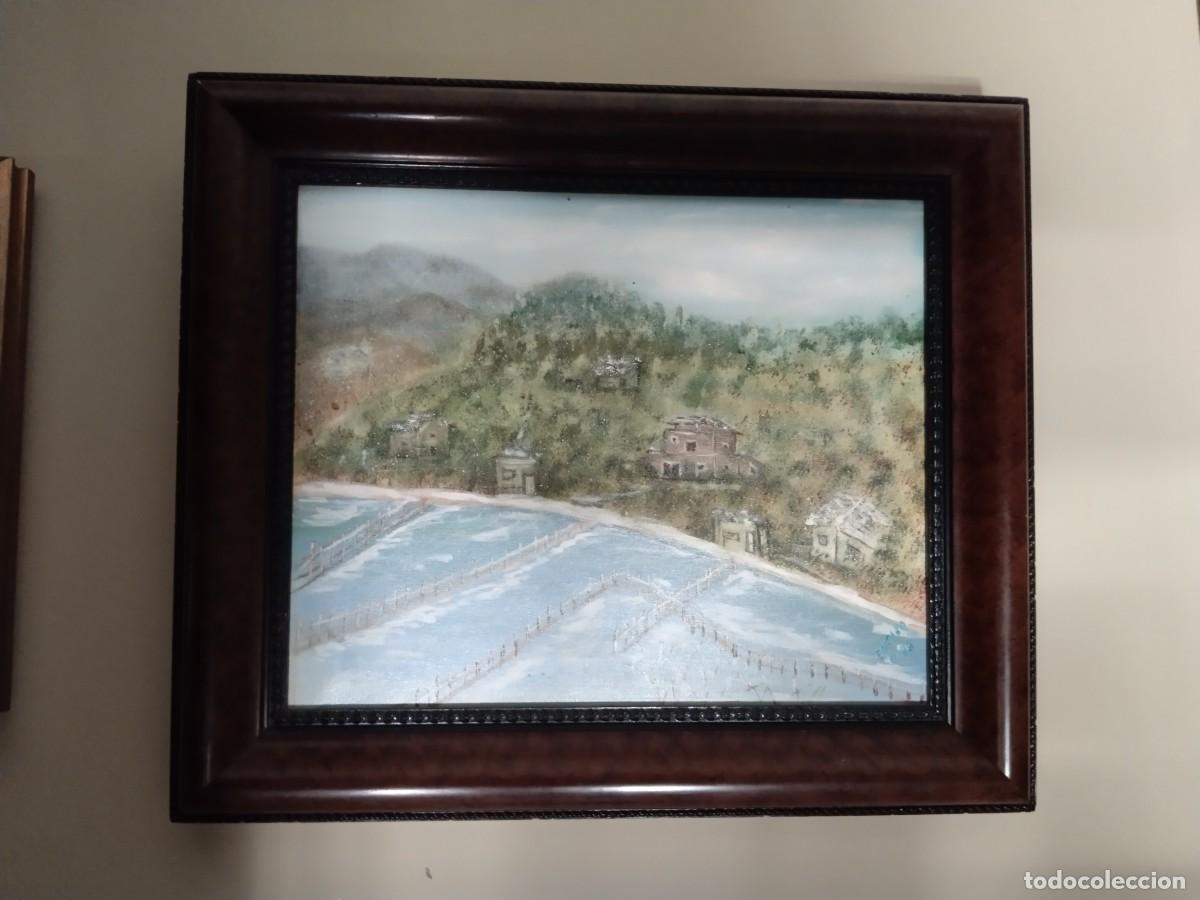 Arte: Paisaje al &oacute;leo sobre lienzo