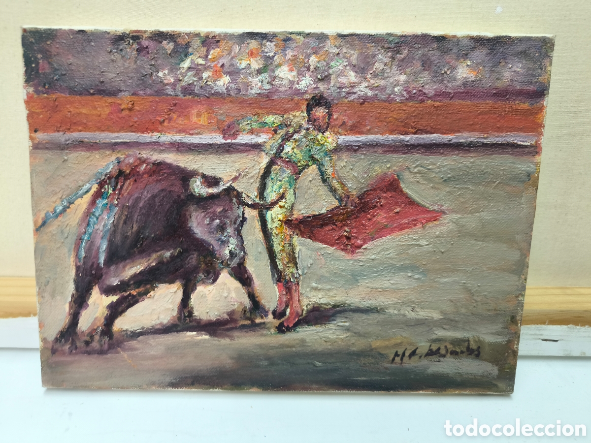 Arte: Cuadro taurino vintage