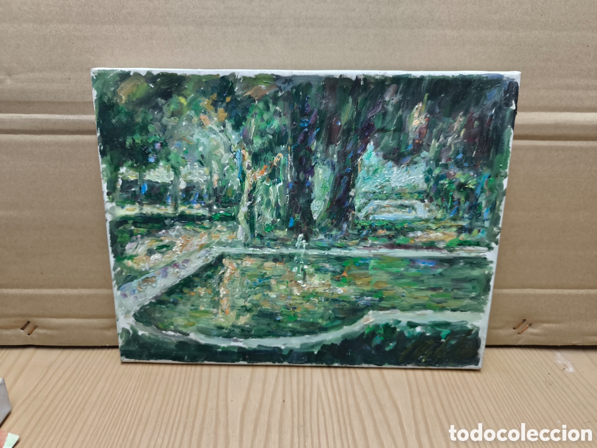 Arte: Fuente junto al parque (original)
