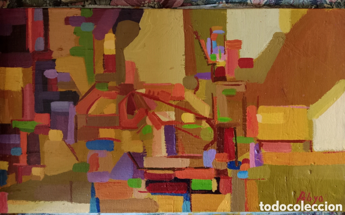 Arte: ORLANDO PELAYO (1920 - 1990) , &Oacute;LEO LIENZO, ESCUELA DE PAR&Iacute;S, PINTOR ASTURIANO