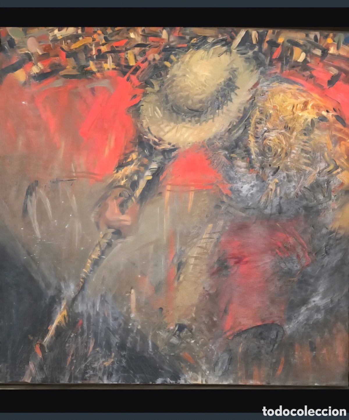 Arte: &Oacute;leo Joan Cruspinera, Tauromaquia, torero, firmado