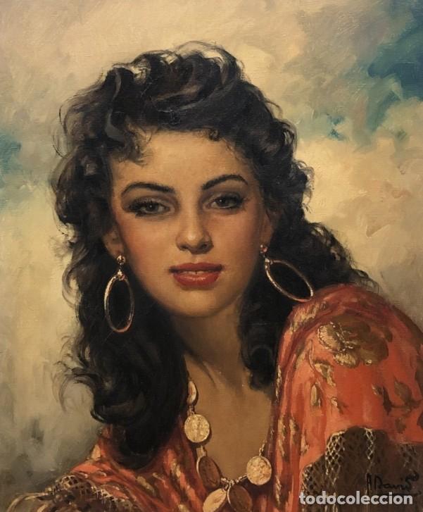 Arte: ANDR&Eacute; DAVID (1895-1973) - ZAHRAH LA BELLA - Foto 2