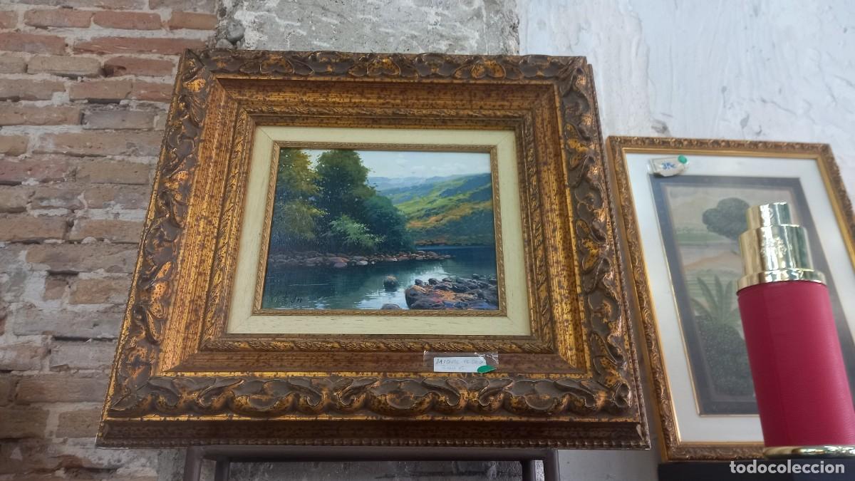 Arte: Paisaje &oacute;leo sobre lienzo de Miguel Peidro Berenguer
