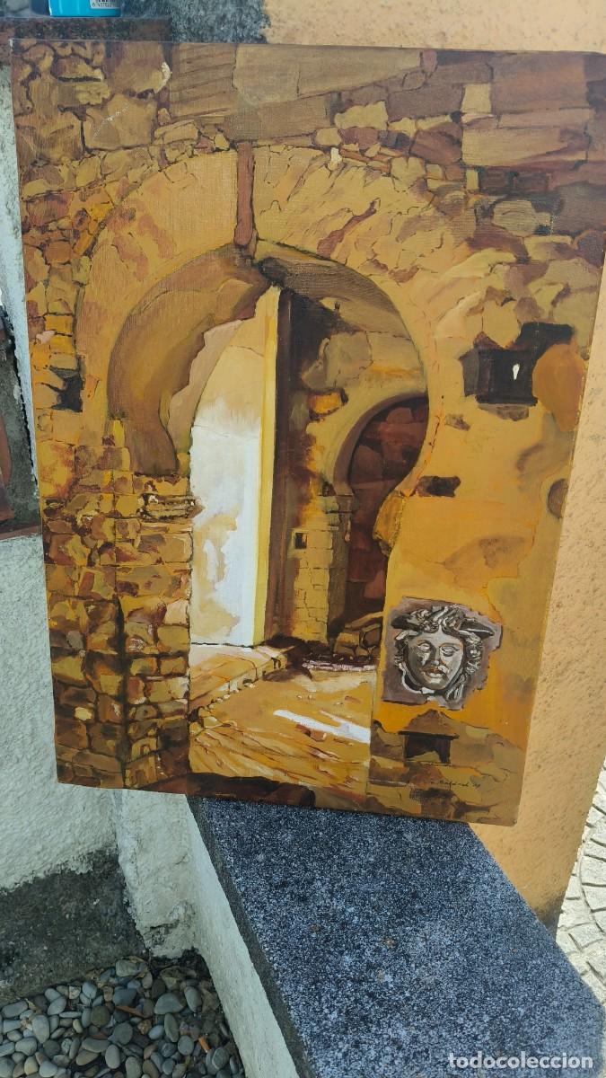 Arte: Peinture sur toile sign&eacute;e R. Baldrick peintre britannique tr&egrave;s c&ocirc;t&eacute;