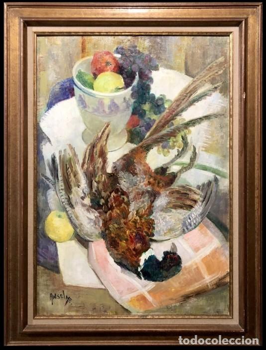 Arte: MARCEL ANSELME (1925-1982) - VANITAS DEL FAIS&Aacute;N