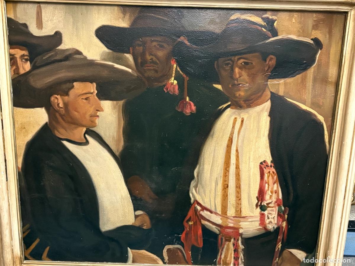 Arte: Tipos leoneses, copia del cuadro de Sorolla - Foto 2