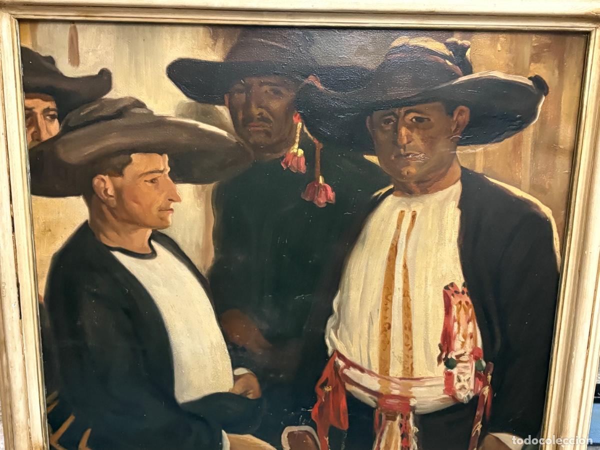 Arte: Tipos leoneses, copia del cuadro de Sorolla - Foto 3