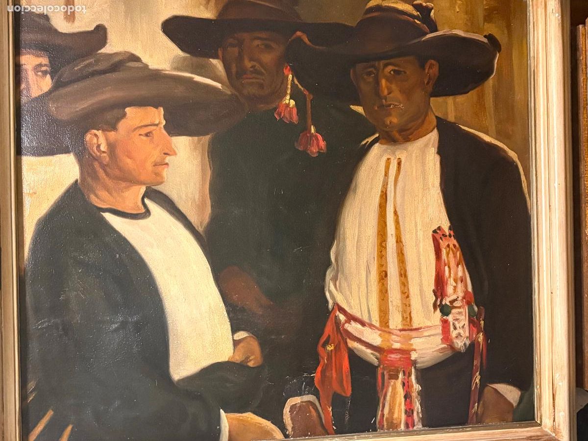 Arte: Tipos leoneses, copia del cuadro de Sorolla - Foto 12