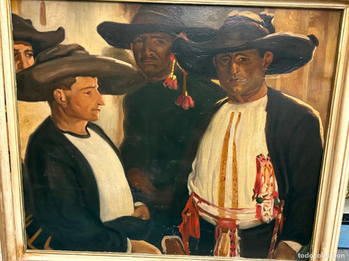 Arte: Tipos leoneses, copia del cuadro de Sorolla - Foto 13