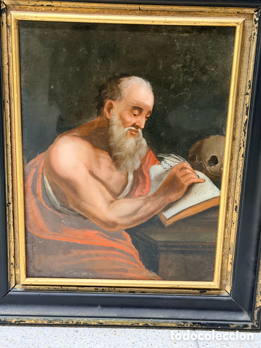 Arte: San Jer&oacute;nimo estudiando el Testamento - Foto 3