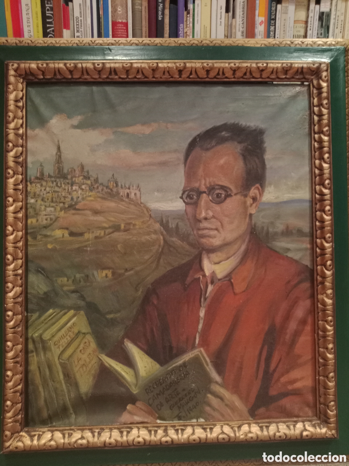 Arte: Retrato un pintor por otro camarada art&iacute;stico, Cecilio M. Guerrero Malag&oacute;n. Urda, Toledo