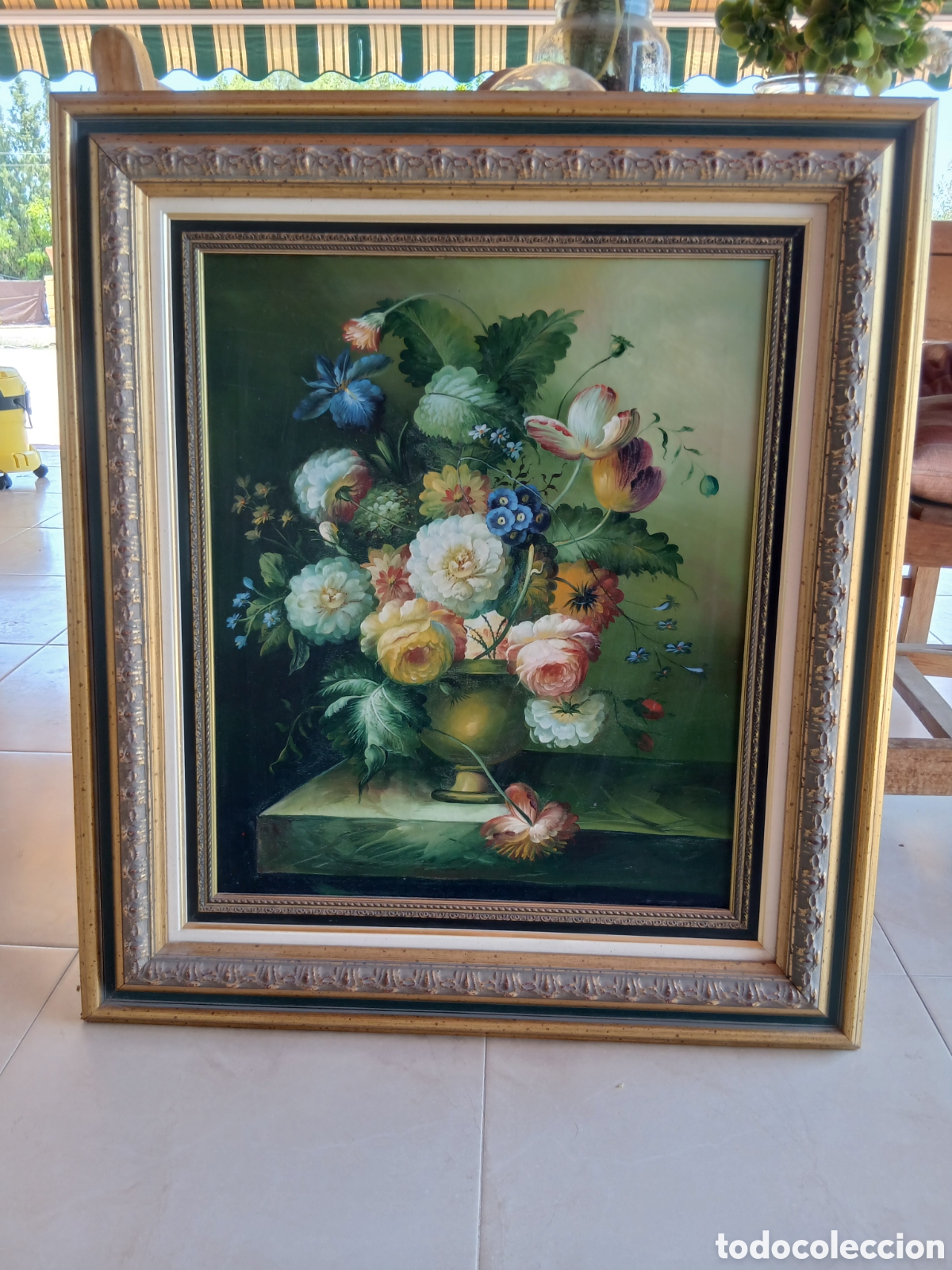 Arte: Bodeg&oacute;n al &oacute;leo de flores
